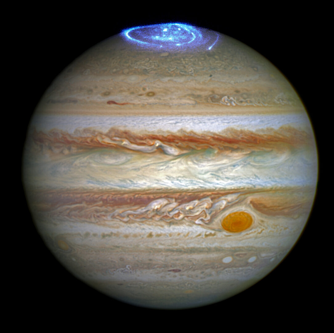 Auroras en Júpiter